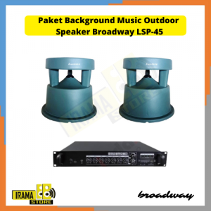 Paket Speaker Outdoor Taman Broadway - 2 Speaker